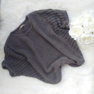 GAP cape bat knitted cable sweater